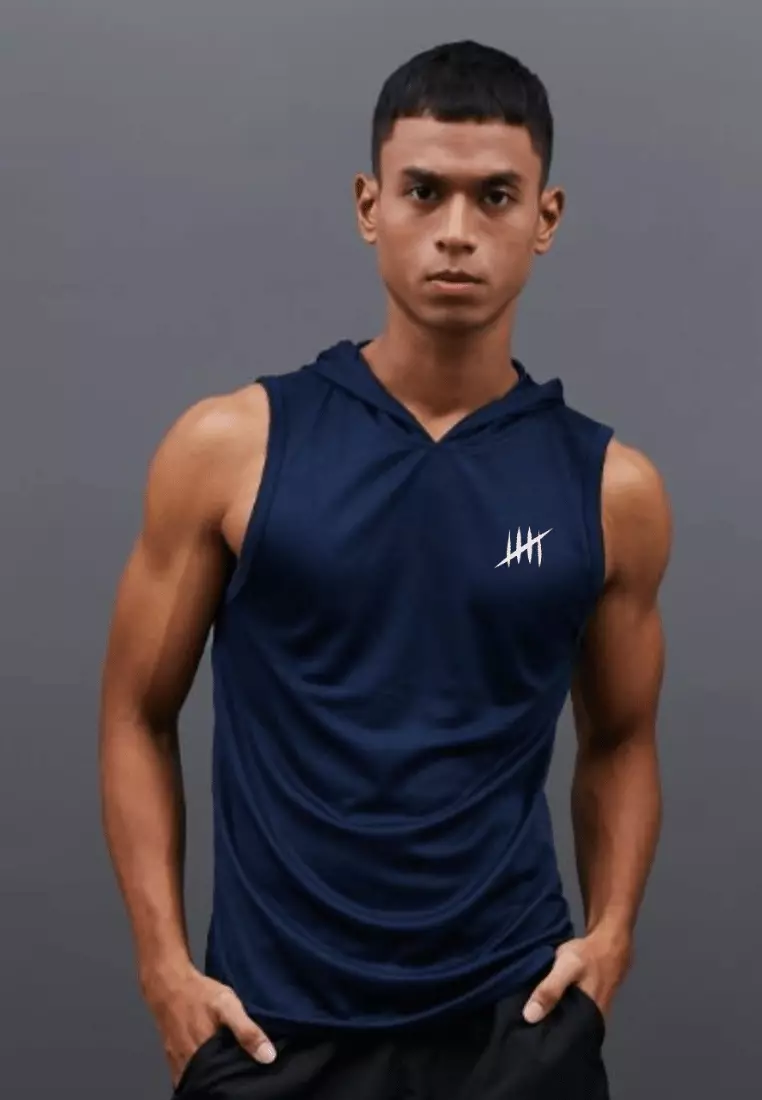Jual Donson DONSON Sportswear Hoodie Singlet Sleeveless Polos Tanpa ...