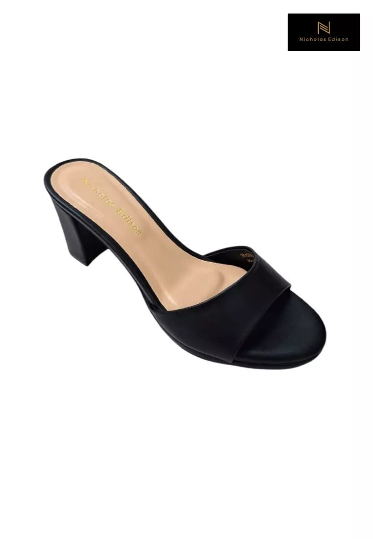 Nicholas Edison Heel Kanaya Black