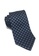 Splice Cufflinks blue Satiny Series Small Circles Navy Blue Silk Tie SP744AC01FICSG_1