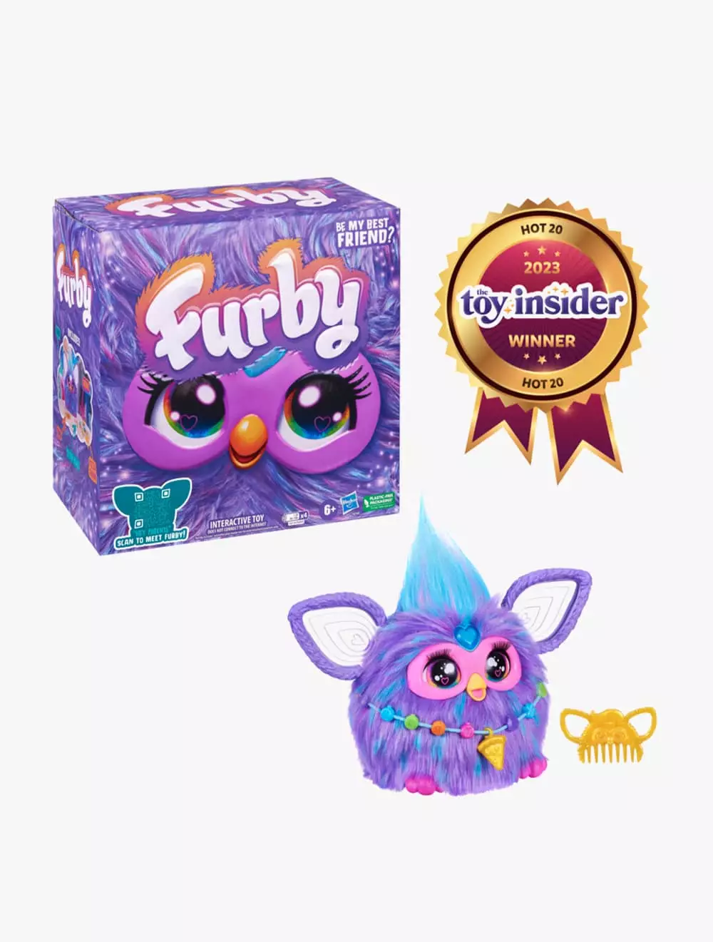 Furby Purple Interactive Toy  - FRZF6743