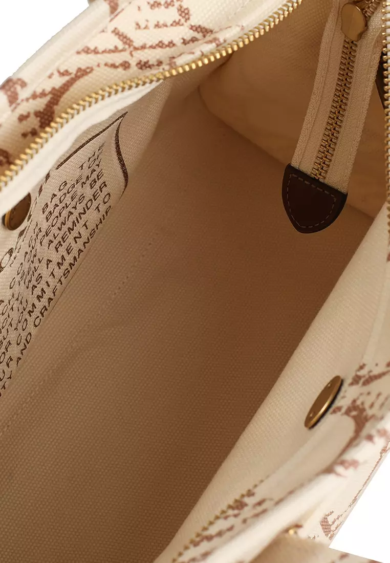 Cargo Tote Bag With Signature Canvas