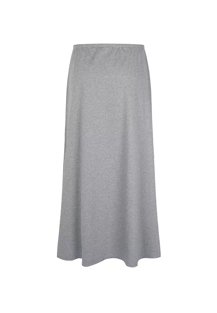 Eco-Friendly A-Line Long Skirt