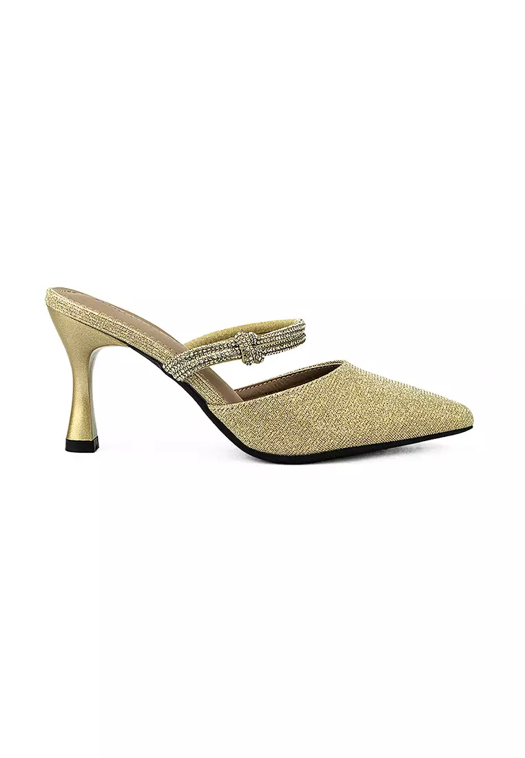Discount on Mario D' boro Runway  shoes - SKU: Women's Evening Sandals LW 25706 Gold C44