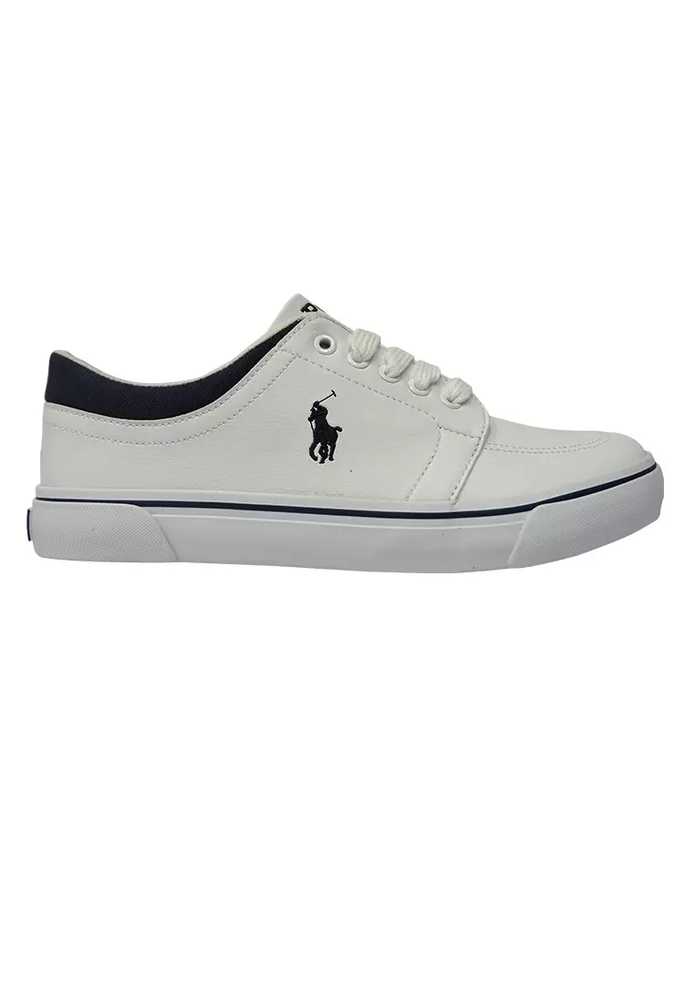 Discount on Polo Ralph Lauren  shoes - SKU: Faxson X- White & Navy