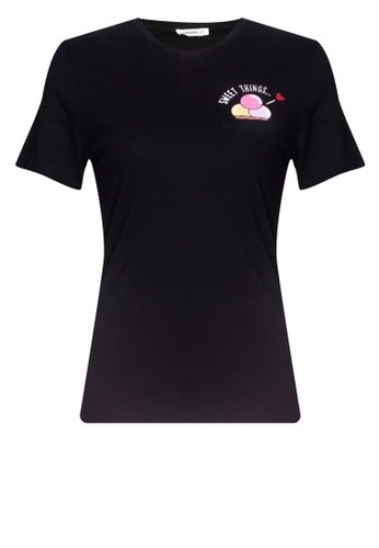 Terranova black Women's Short-Sleeved T-Shirt CEF3BAAA24252CGS_1