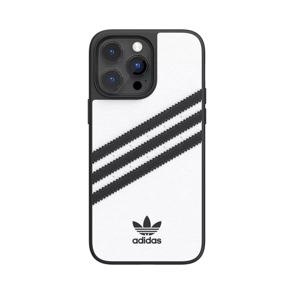 Jual Adidas Mobile Case Casing iPhone 14 Pro Max Adidas Samba 3 Stripes  Moulded TPU Soft Case - White Black Original 2023 | ZALORA Indonesia ®
