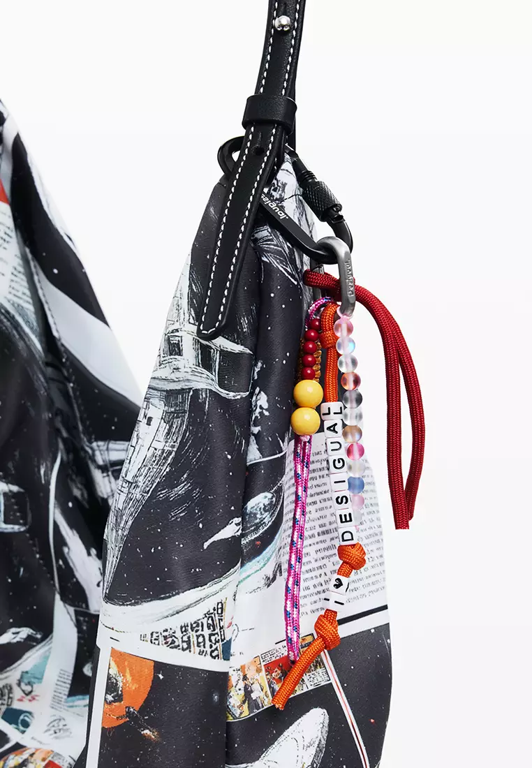 Large space newspaper shopper bag