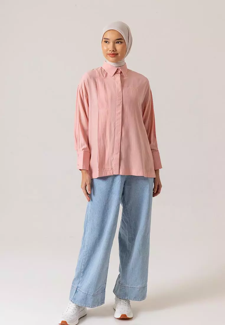 Ria Miranda Pink Pastel Odette Shirt
