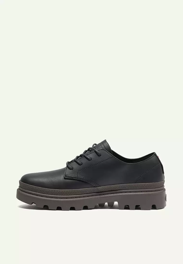 Pallatrooper OX LTH WP+ Men's Sneakers