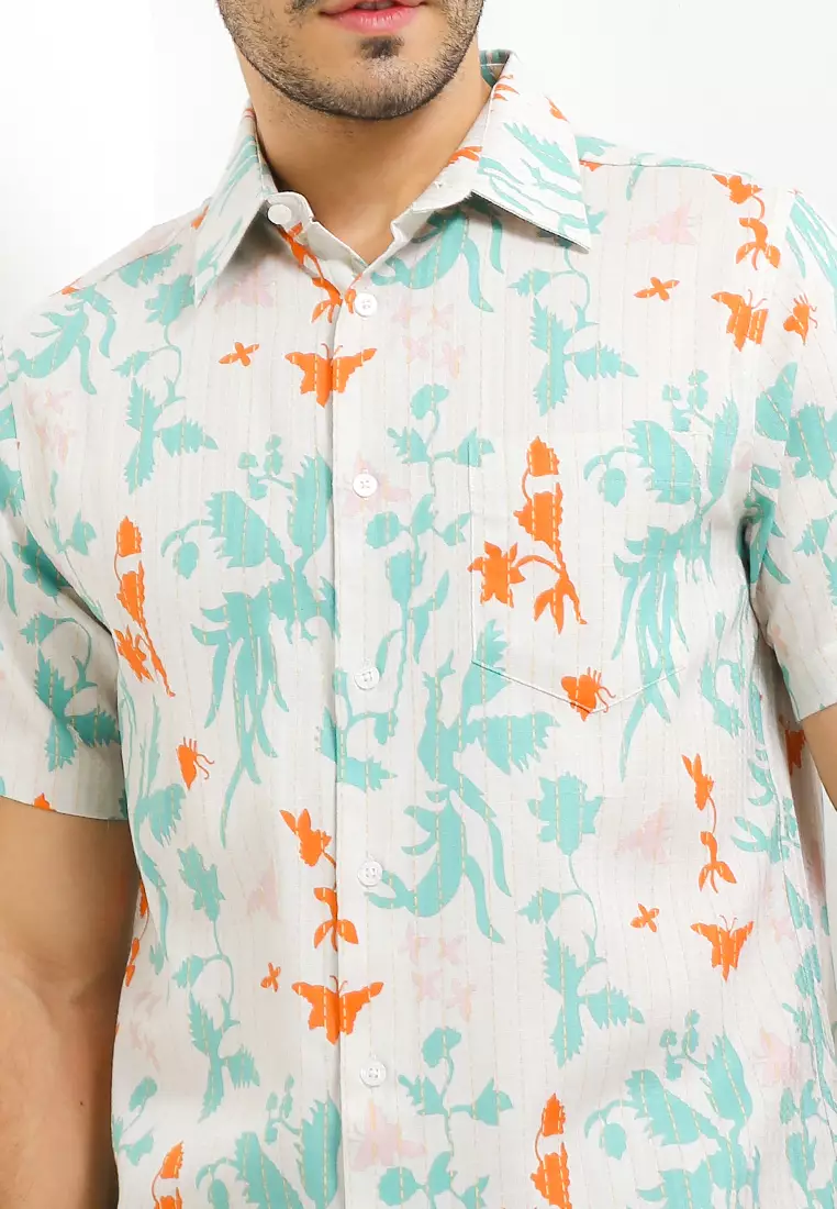 Men Shirt Kapahayu S/S Slimfit