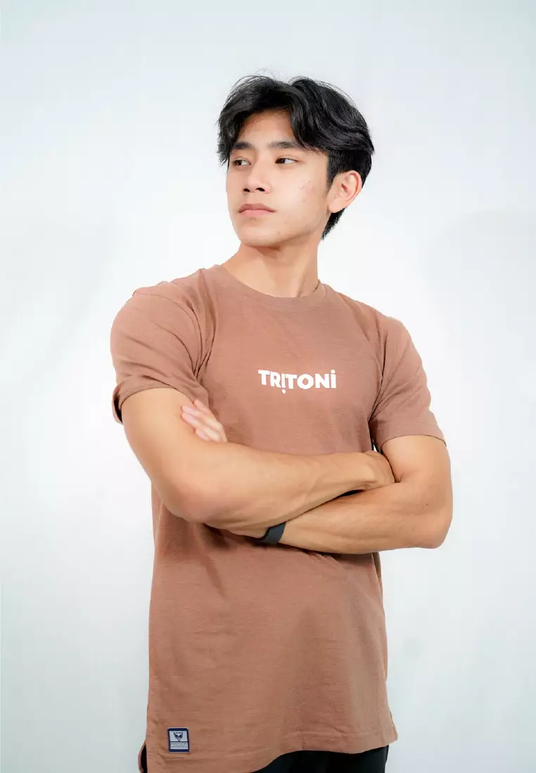 Natural Softness Tritoni Graphic Cotton Tee