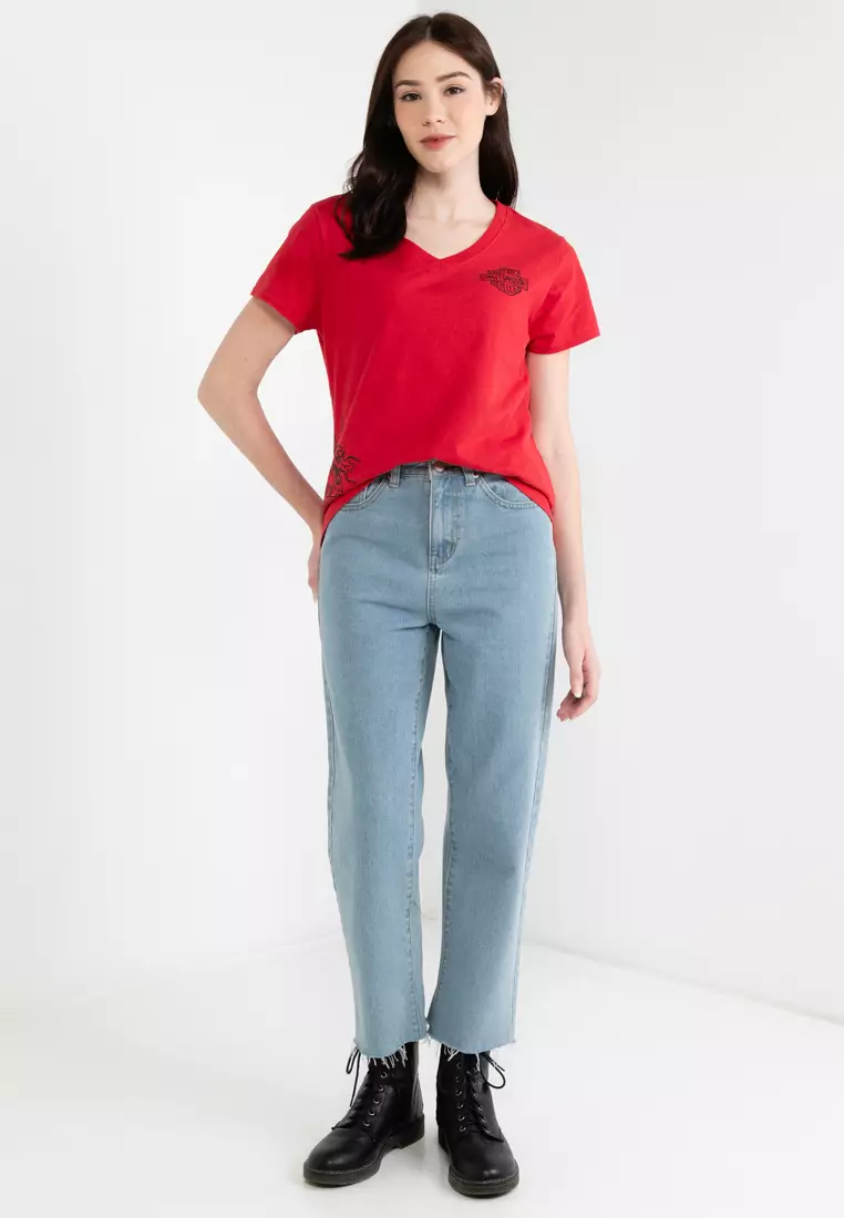 Harley-Davidson Year of The Dragon V-Neck Tee