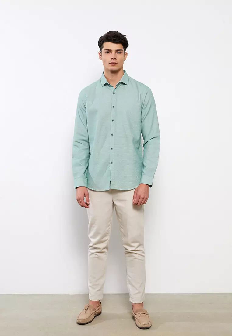 Mint green online shirt outfit