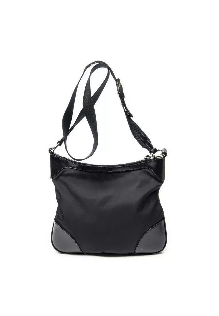 Buy Prada Pre-Loved Zip Messenger 2026 Online | ZALORA