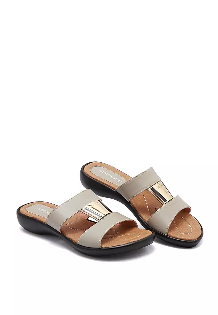 Buccheri Orinka Sendal Wanita Krem