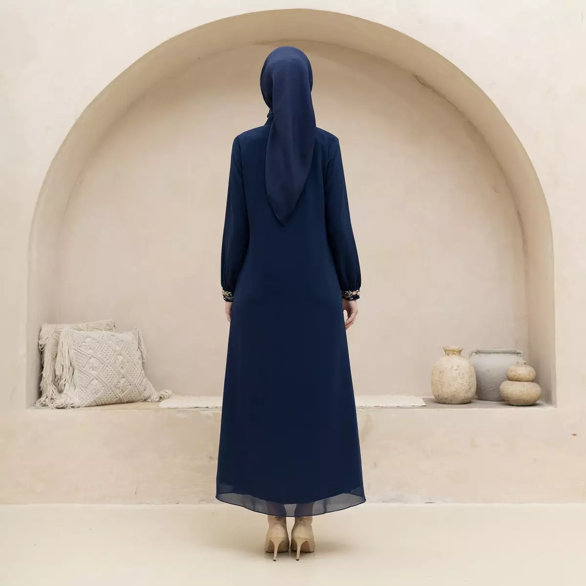EPC Gamis Tiffany Royale - Navy - Embroidery Collection