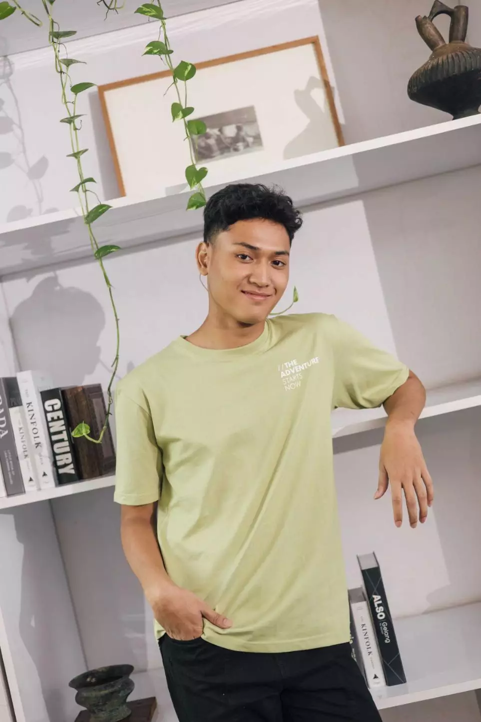 NX T-Shirt Cotton Combed Tebal Pria 207370111