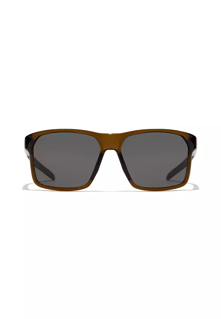 Hawkers HAWKERS POLARIZED Khaki Dark TRACK Sunglasses for Men and