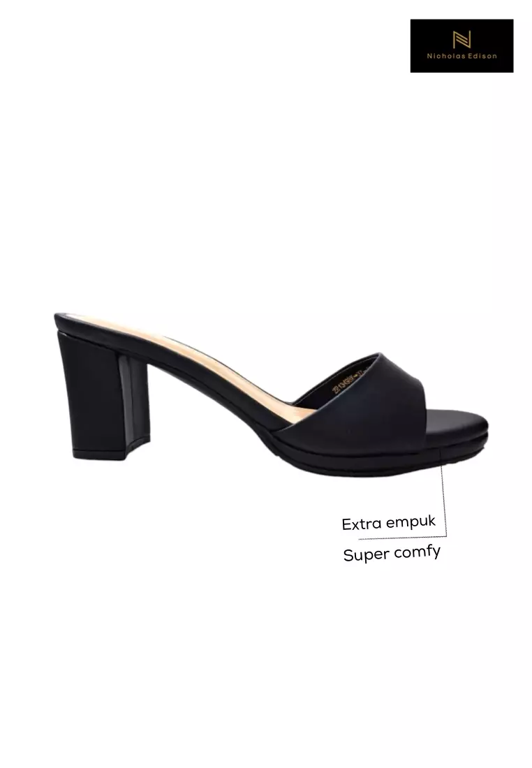 Nicholas Edison Heel Kanaya Black