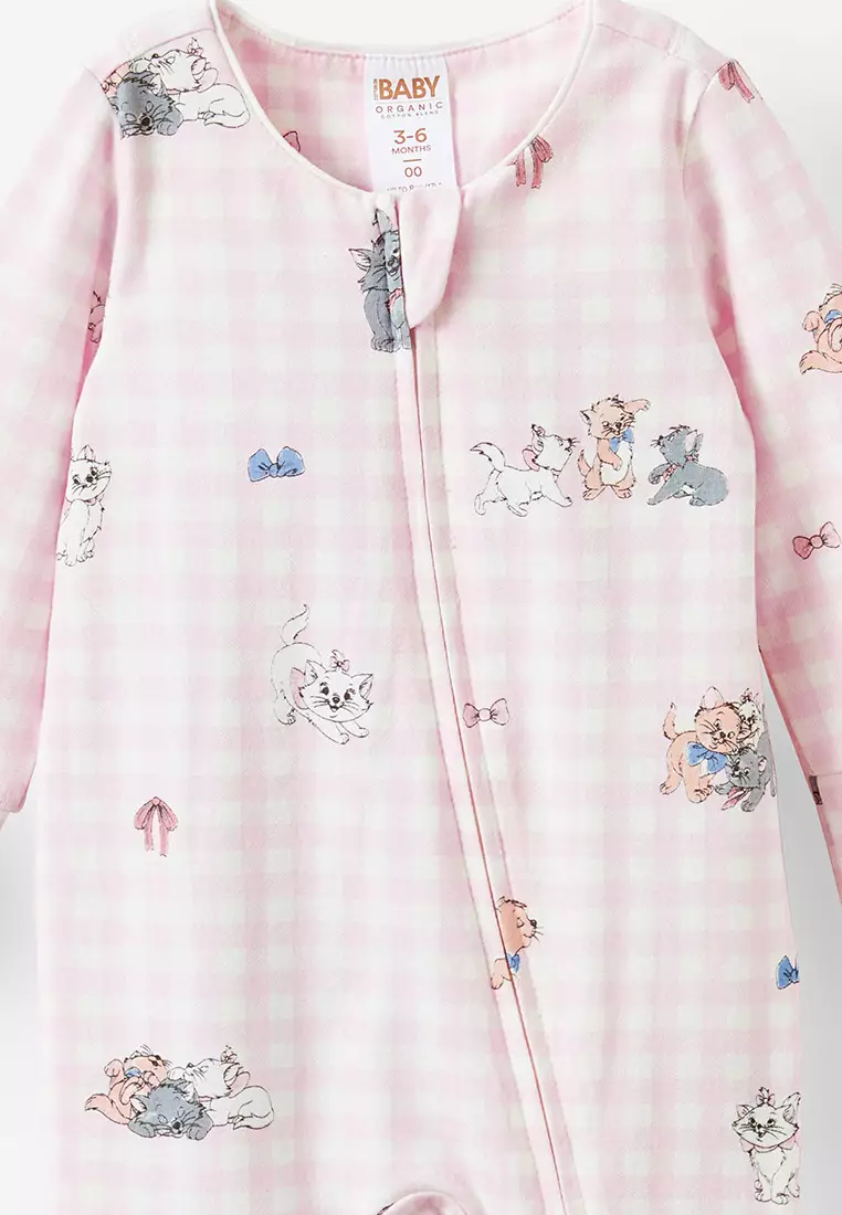 Licensed The Long Sleeve Zip Romper