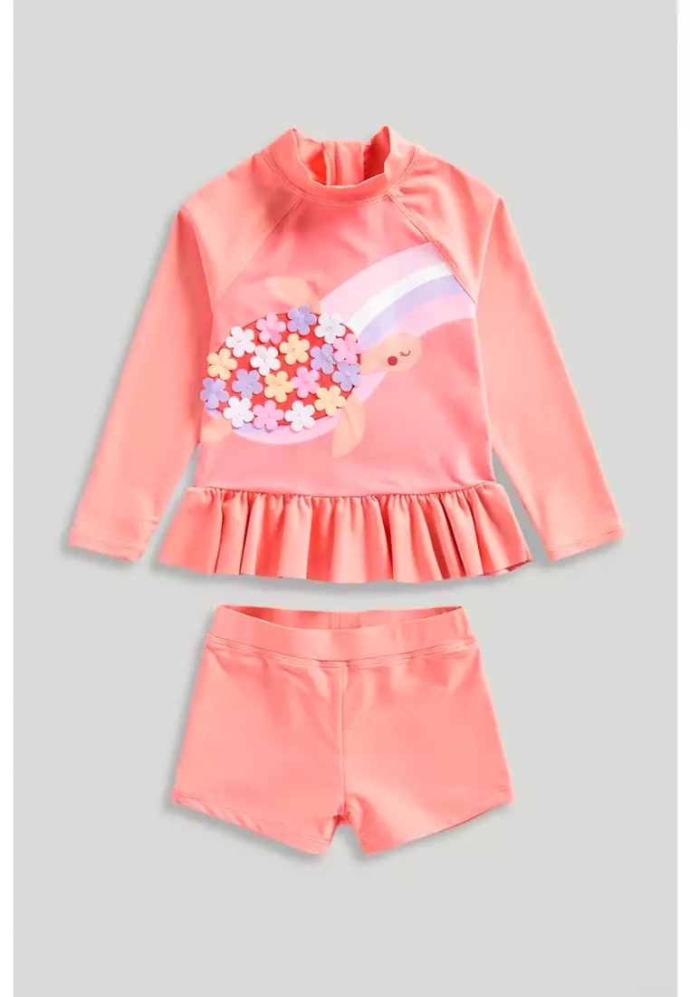 Buy Mothercare Turtle Sunsafe UPF50+ Rash Vest and Shorts Set 2026 ...