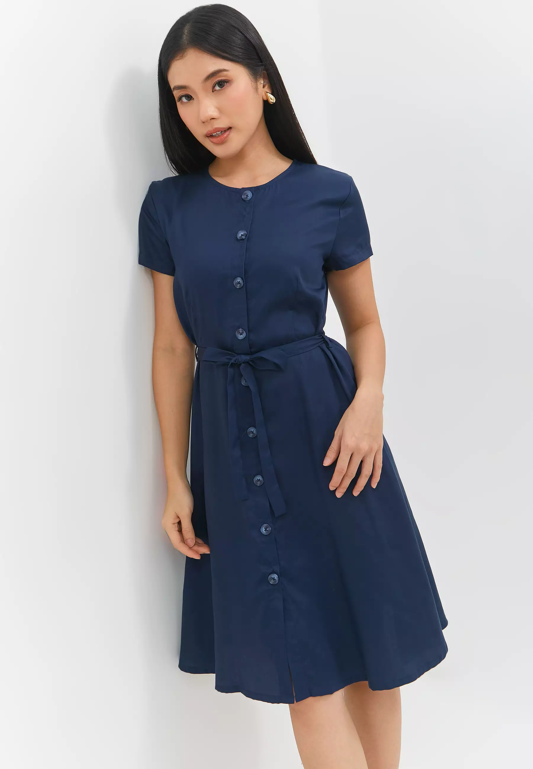 Debora Navy Dress (G.43126)