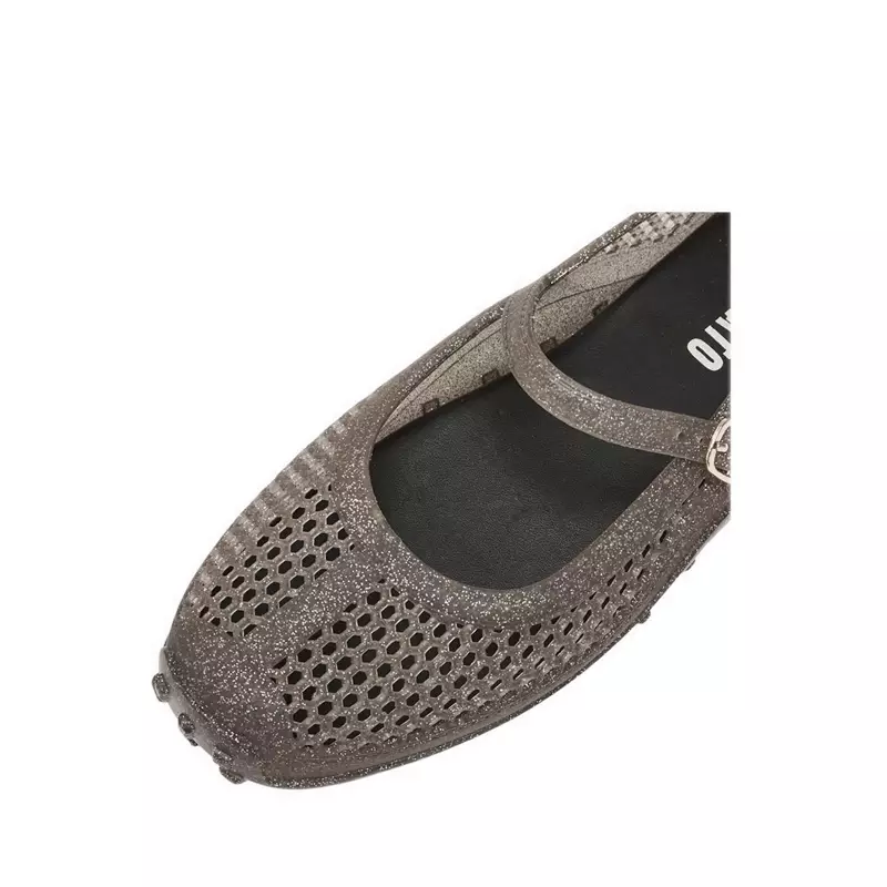 Staccato CT013-005 Women's Jelly Flats - Black