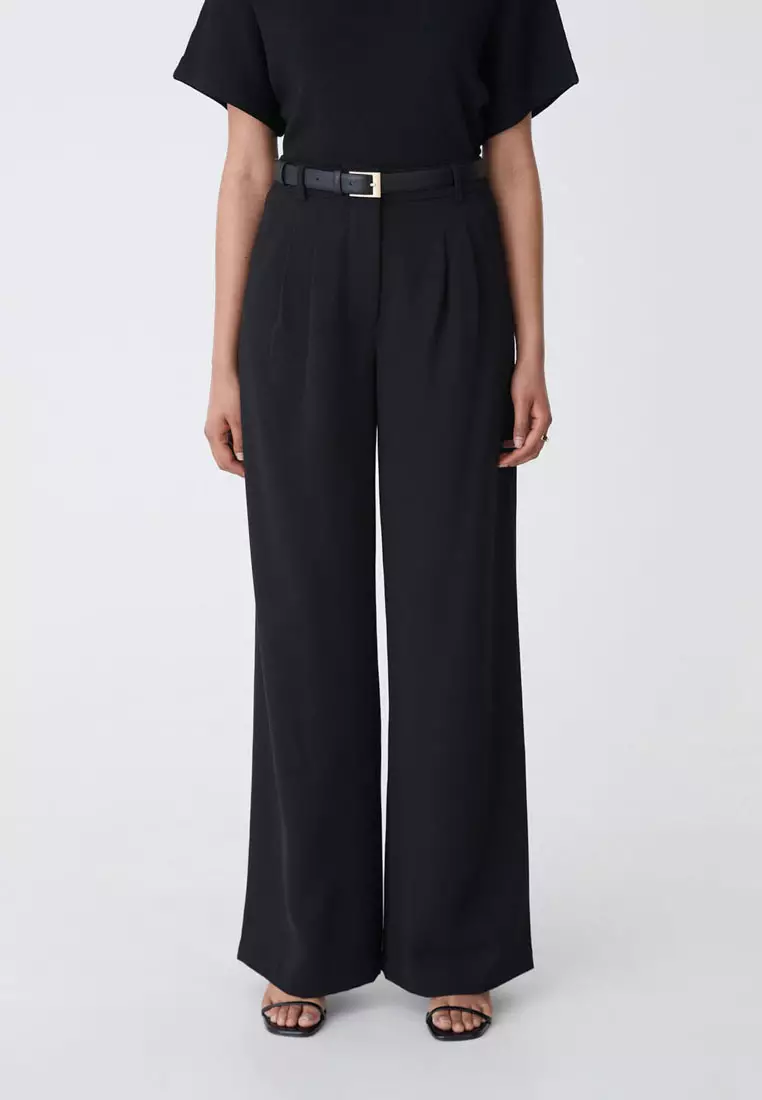 Rumy Wide Leg Tailored Pants