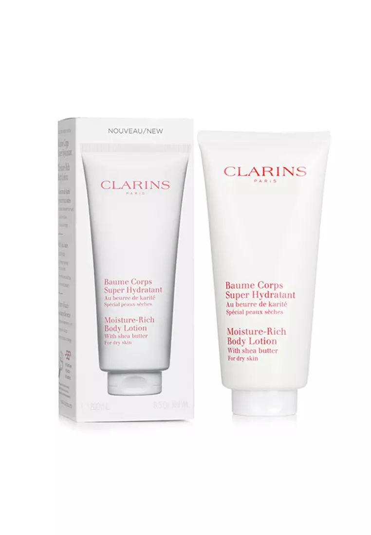 CLARINS - Moisture Rich Body Lotion with Shea Butter - For Dry Skin 200ml/7oz.