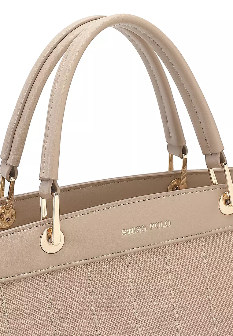 Women's Top Handle Bag / Sling Bag / Crossbody Bag / Shoulder Bag (手拿袋 / 斜孭袋 / 單肩包) - 棕色