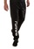 AMNIG black Amnig Unisex Sports Running Sweatpants (Black/White) 3BAD1AA3817BF5GS_3