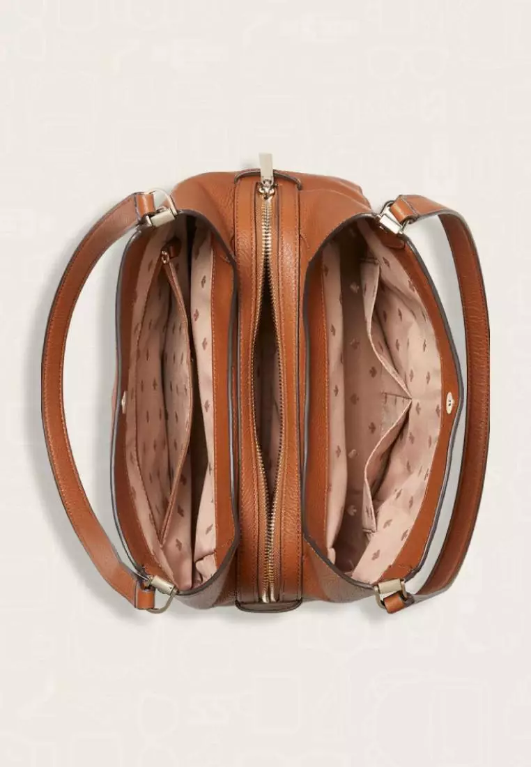 Gingerbread Jackson Medium Triple Compartment Satchel Jual