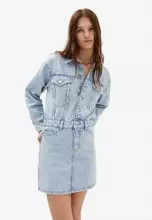 Mango soft denim dress online