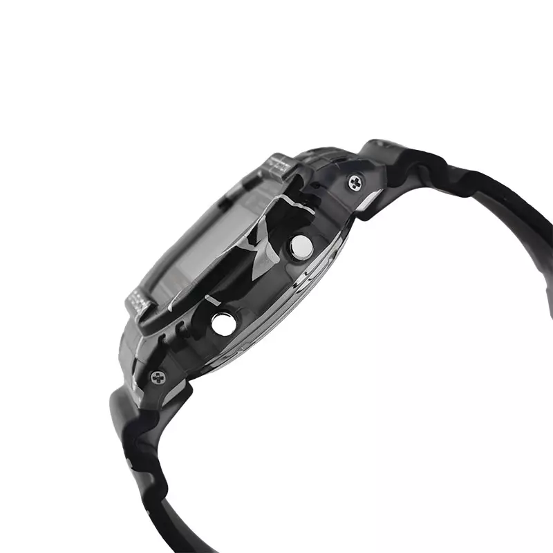 Jam Tangan Pria Casio G-Shock DW-5000SS-1DR DW5000 DW-5000SS Street Spirit Digital Dial Black Transparent Resin Band