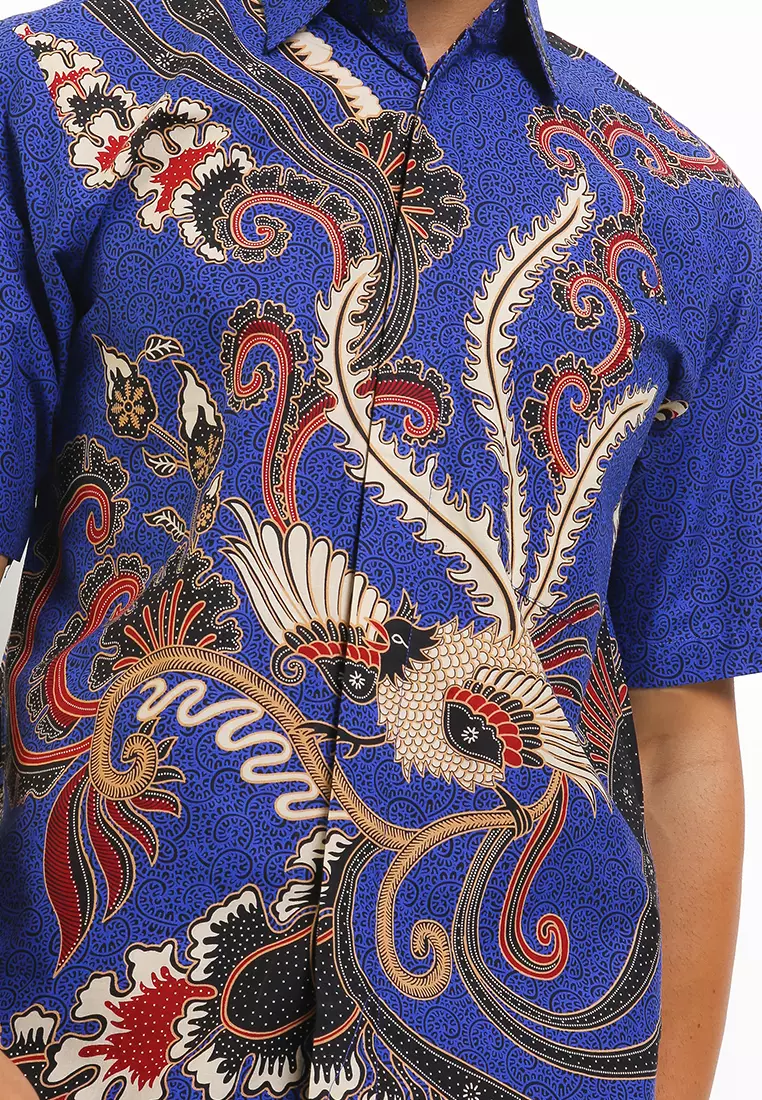 Cody Shirt Batik Kemeja Pendek Katun Pria