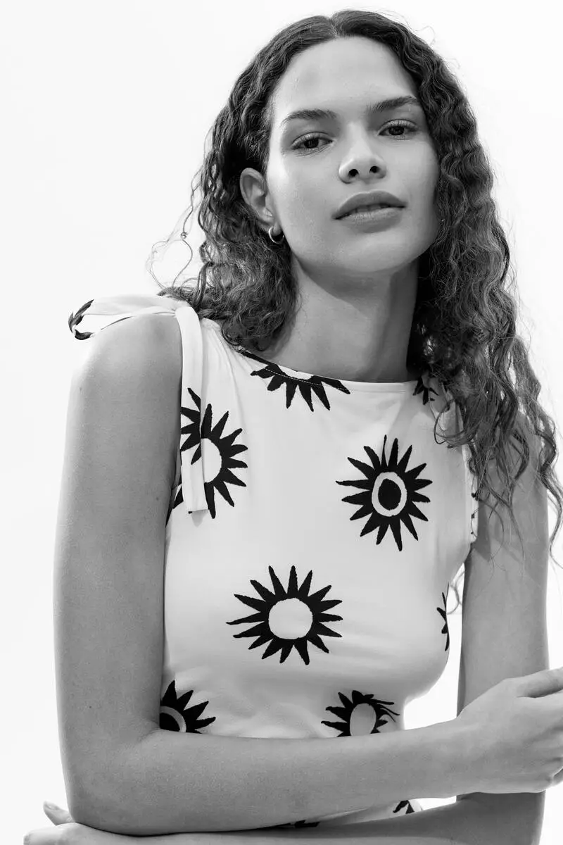 Tie-strap mini dress