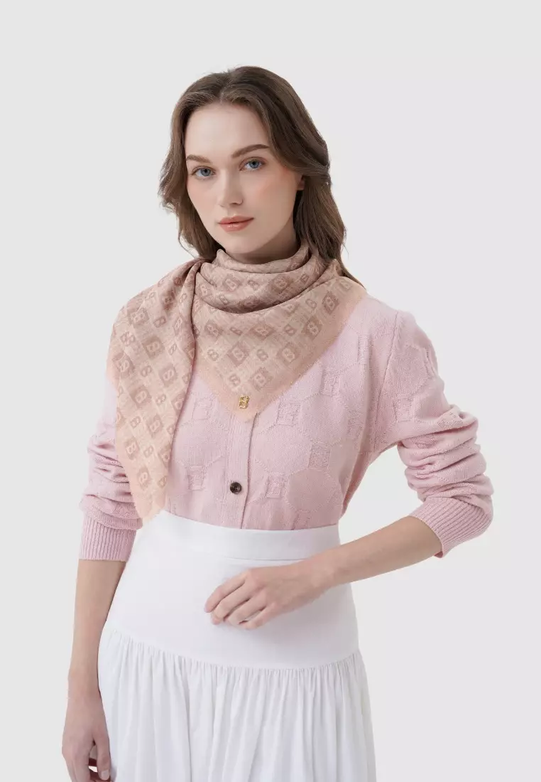 Anyam Square - Pale Mauve
