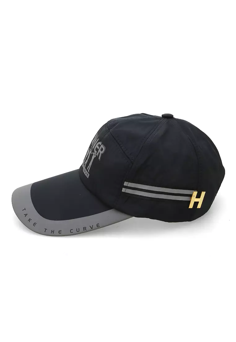 Jahari Topi Baseball Pria Wanita Resizable Strap Sporty Cap Material Polyester ORIGINAL - Navy