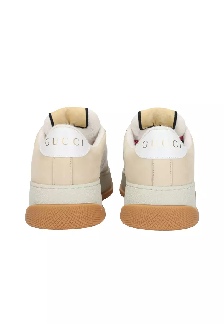 Screener 女士運動鞋米色拼色750633 FAB4S