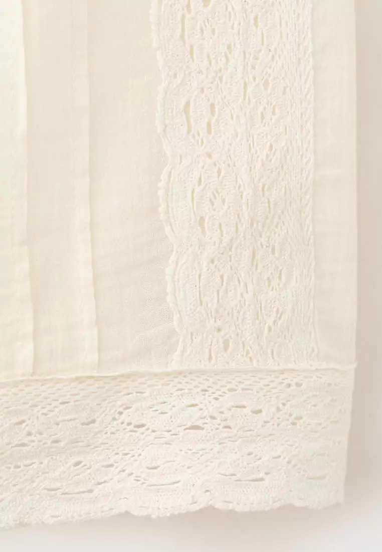 Cotton Lace Blouse