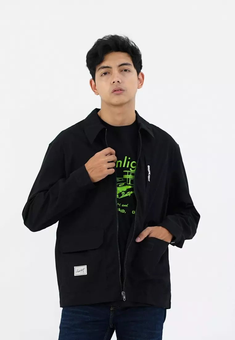 Greenlight Men's Parka Jacket Regular Fit Baby Canvas Neo OL-C171224