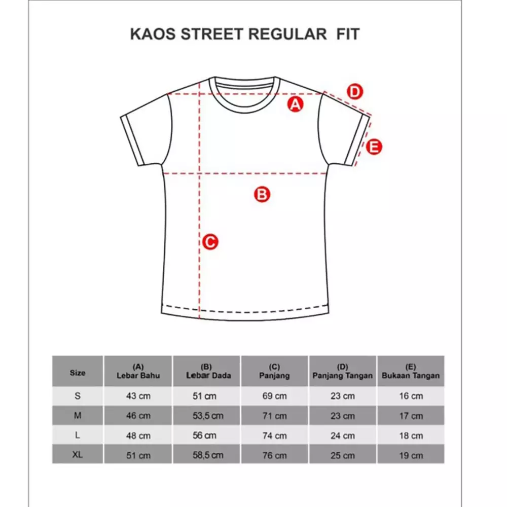 LGS Street - Kaos - Streetwear - Putih - Unisex - ST.36.H096.001.C