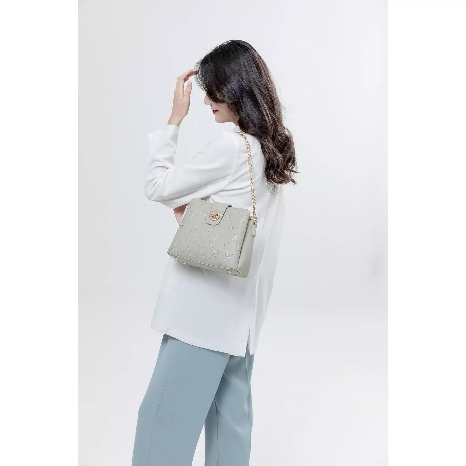 En-ji Soran Shoulderbag - Ivory