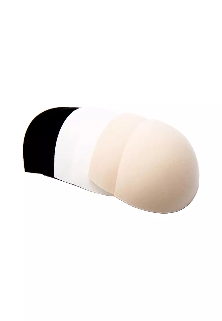 Women Removable Sport Bra Insert Pads Replacement Bra Pads 3 Pairs in Set