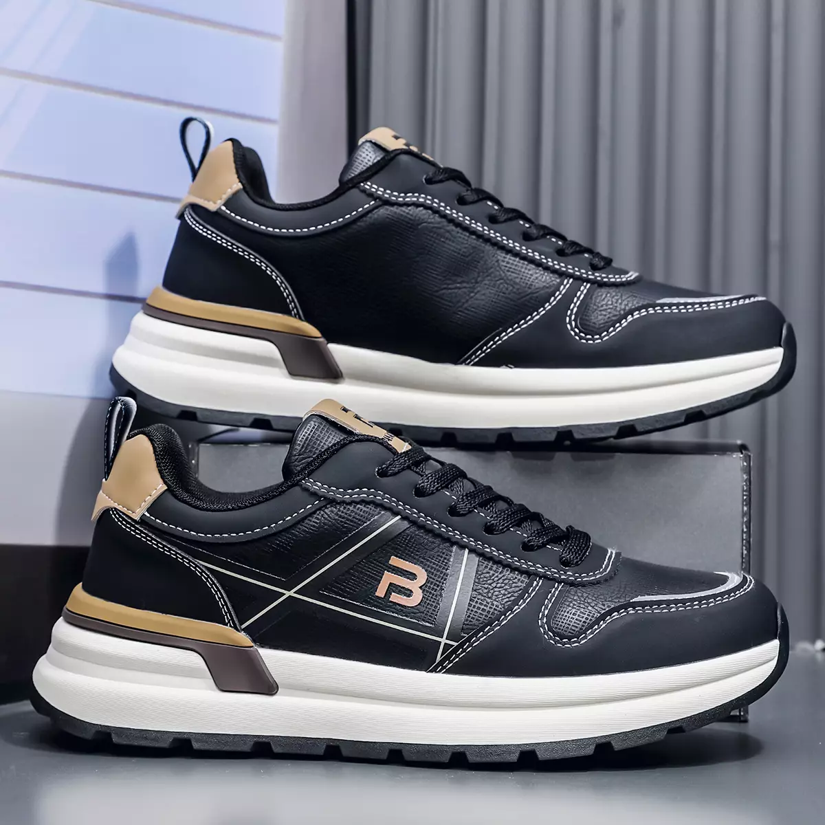 LURAD Sneakers Cowok Kado Ulang Tahun Bermanfaat QNA2523