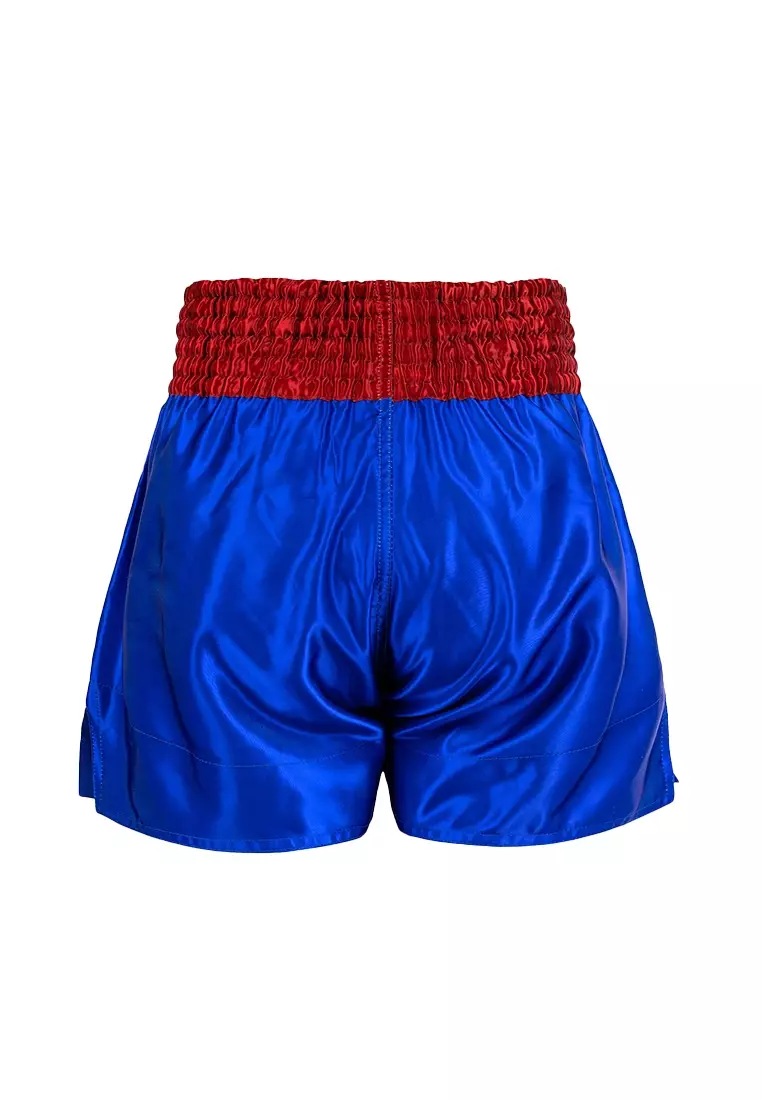 Venum Classic Muay Thai Shorts - Navy Blue/Red