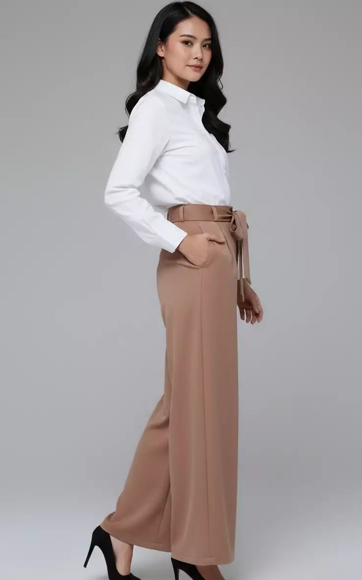 Celana Panjang Wanita - Palazzo Basic Arra
