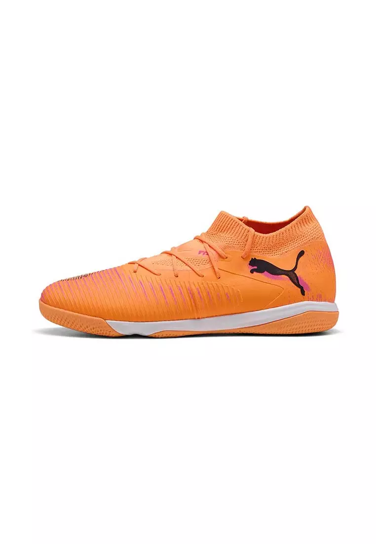 Unisex FUTURE 8 MATCH Futsal Boots (Orange)