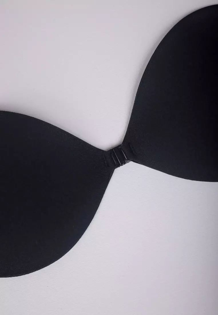 2 Pack Thick Push Up Stick On Bra in Nude and Black