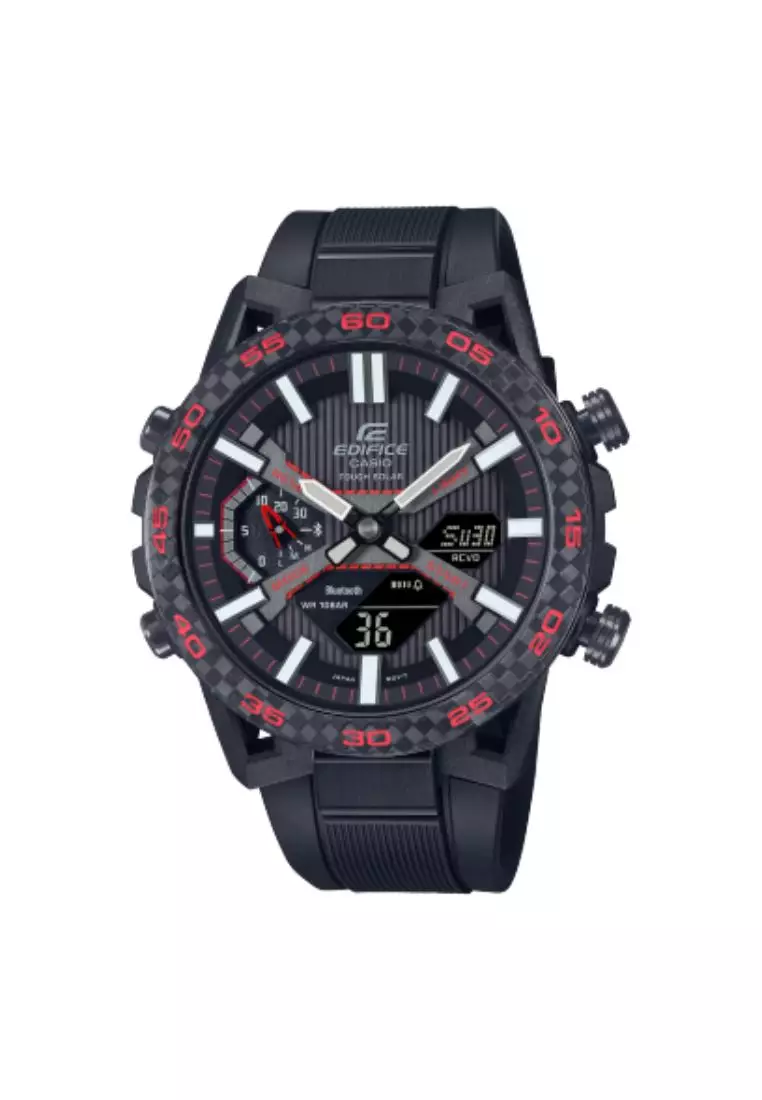 Edifice analog 2025 digital watch